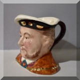 P01. Staffordshire Henry VIII character jug. 